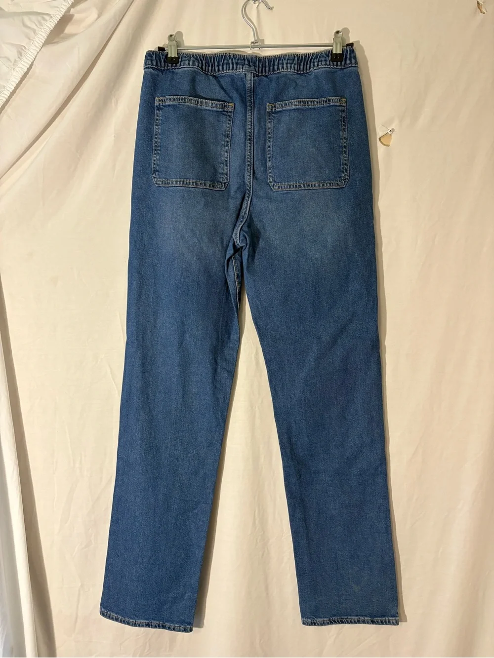 Old Navy Blue Pull-On Kids Jeans with Drawstring